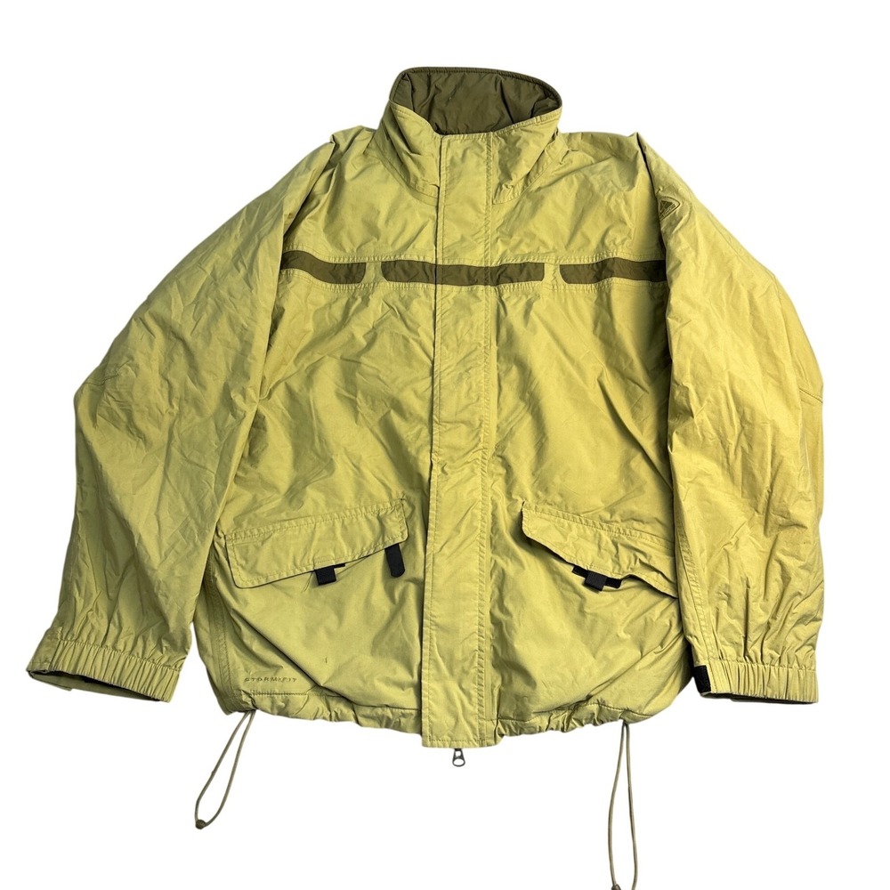 Nike ACG Storm-FIT Jacket Mens XL Vintage Lime Green Technical Outer Layer 3